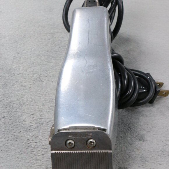 Vintage Andis Master ML Adjustable Blade Hair Clipper With Cord All Silver - Picture 10 of 12